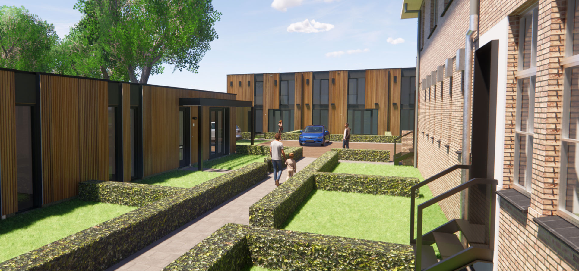 Nieuwe Pekela rijksmonument raadhuis transformatie impressie