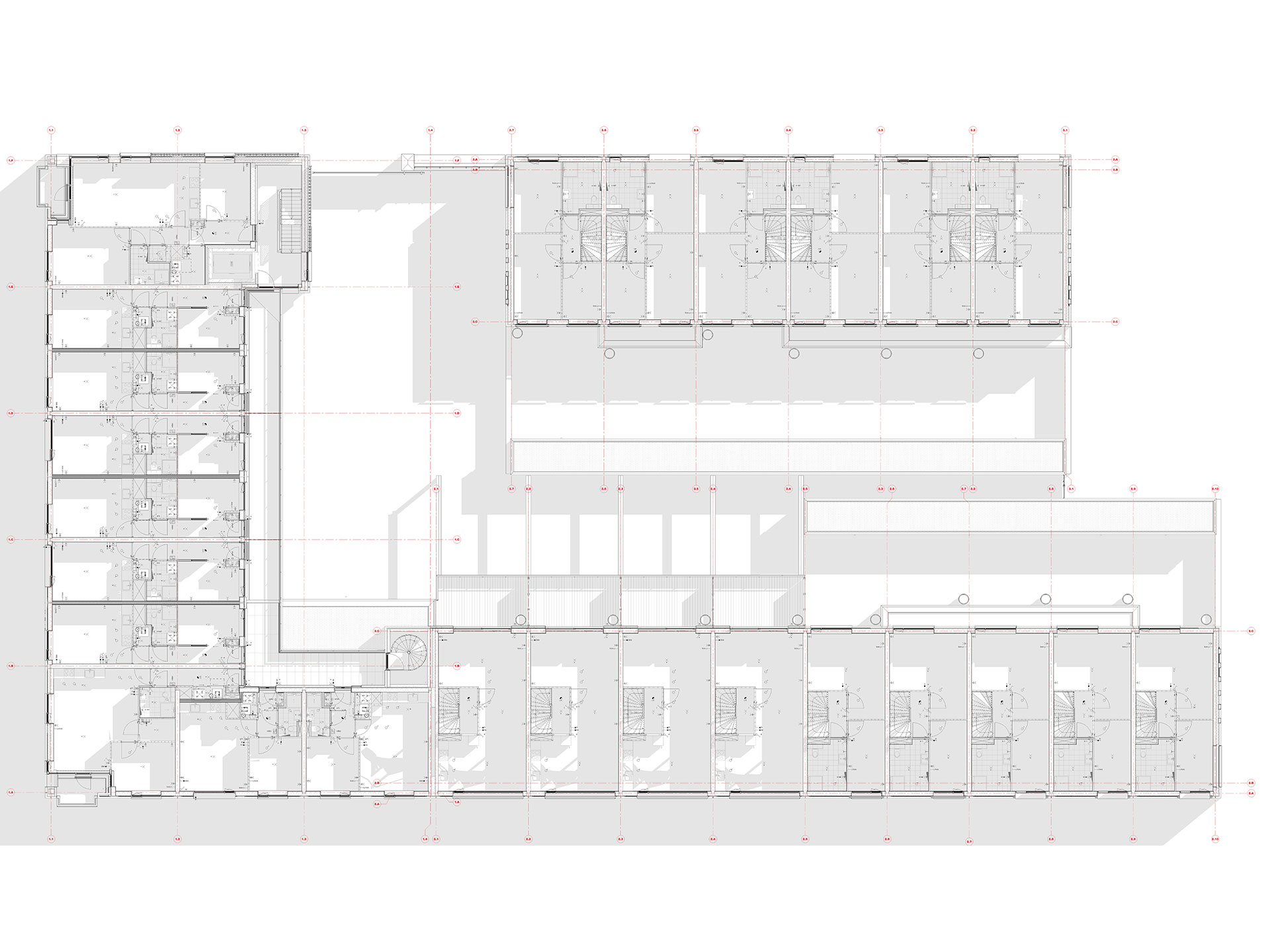Haringlocatie Delft appartementencomplex BIM plattegrond
