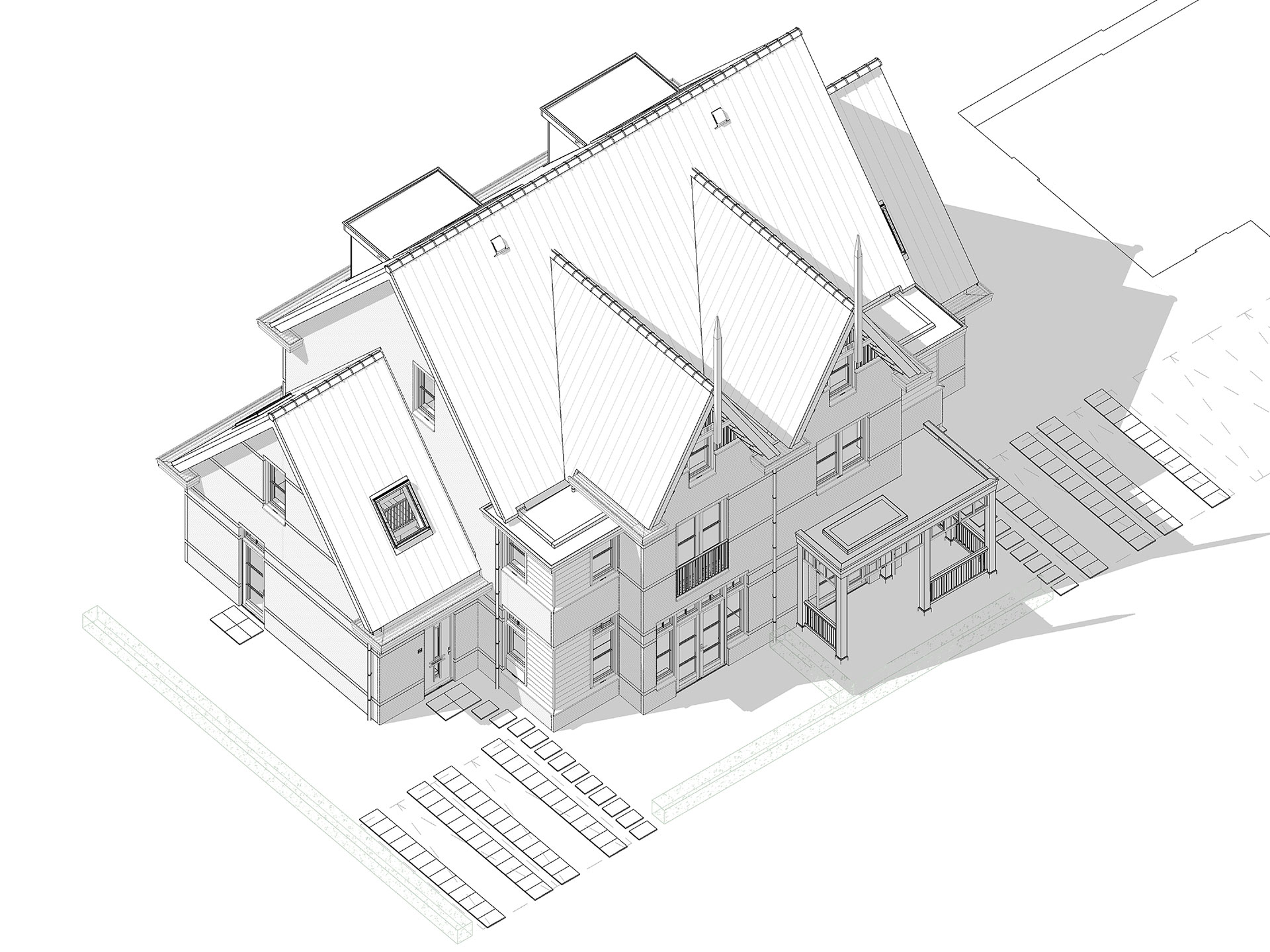 Jonge Veenen fase 3 Moerkapelle isometrie blok 17