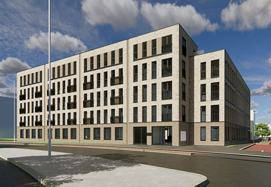 52 appartementen herontwikkeling Oudenoord