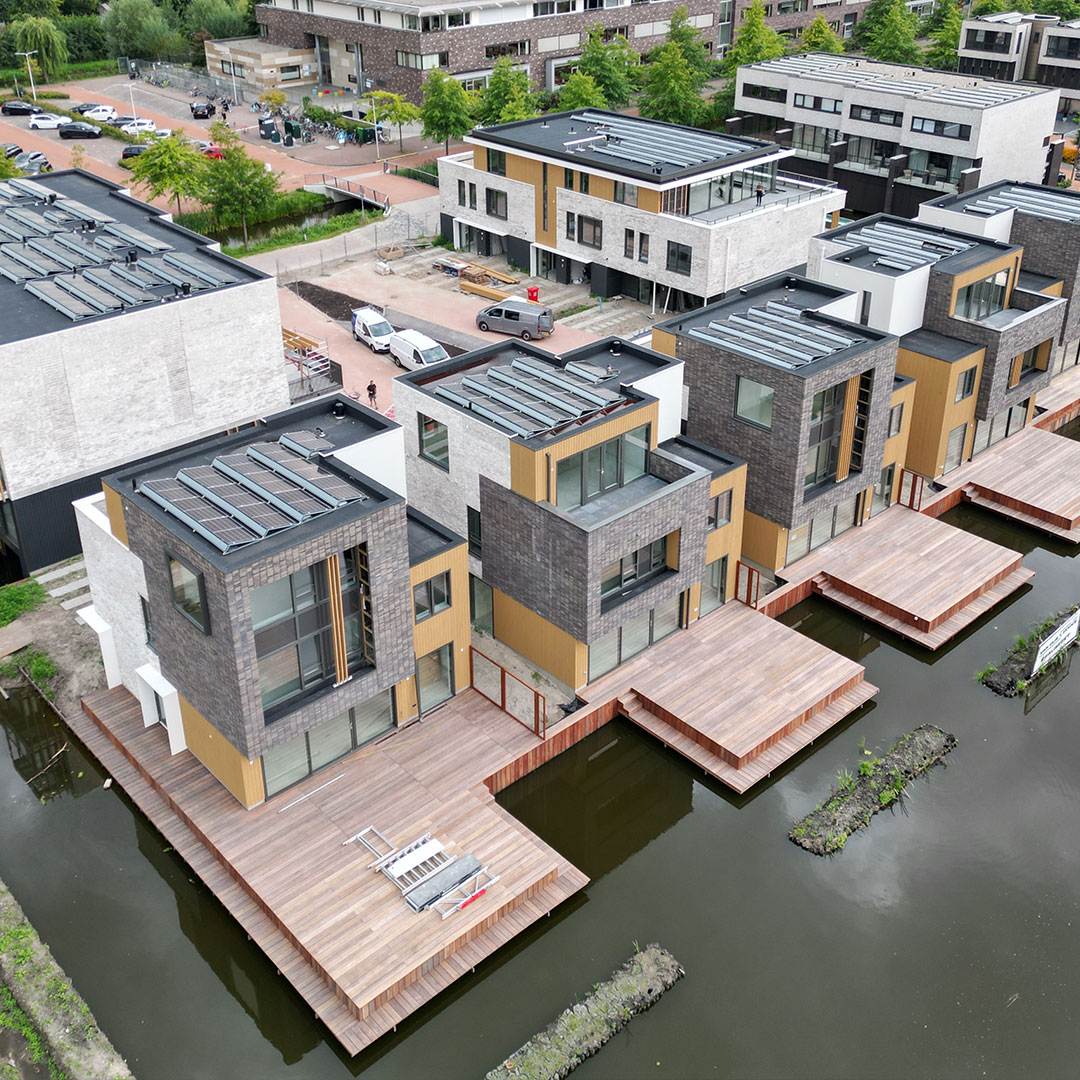 Energie neutrale havenwoningen Oude Tol Reeuwijk