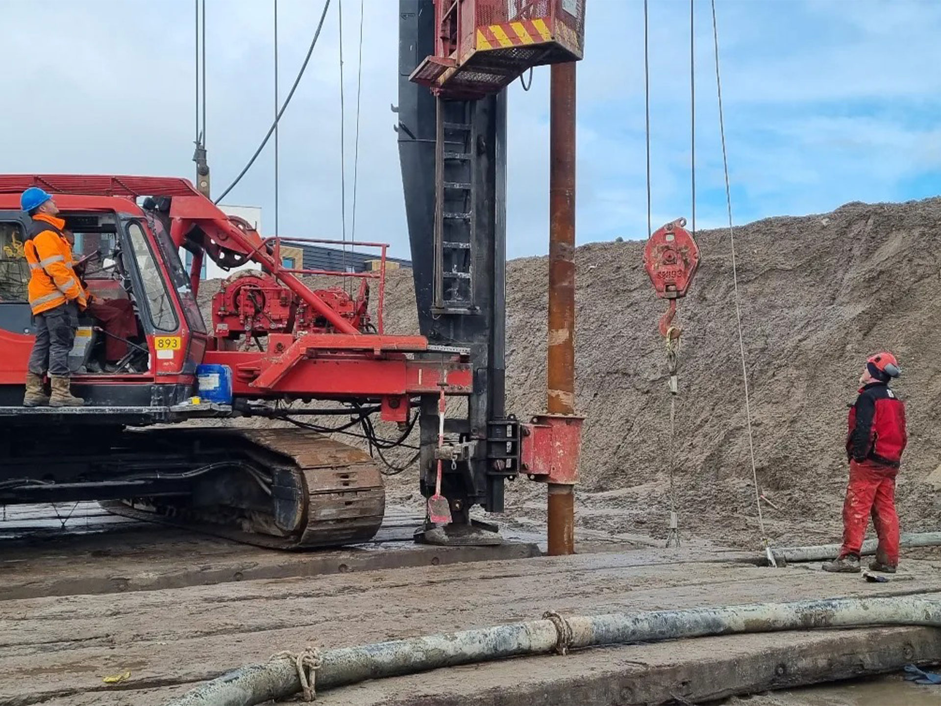Eerste paal Almanak Utrecht
