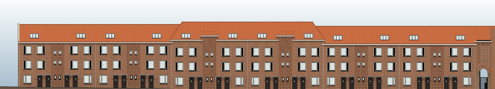 De Slurf Rotterdam Rusthofstraat voorgevel